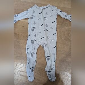 Kyte Baby Miami Heat footie pajama 3-6 months
